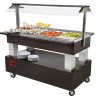 Salatbar 4x GN 1/1 H 150 mm BSB-4N-B1-R2 Buffet kalt