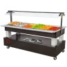 Salatbar 6x GN 1/1 H 150 mm BSB-6N-B1-R2 Buffet kalt