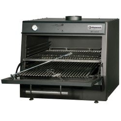 BBQ Holzkohlegrill (ca. 75 kg/Std) CBQ-075-BK BBQ Holzkohlegrill