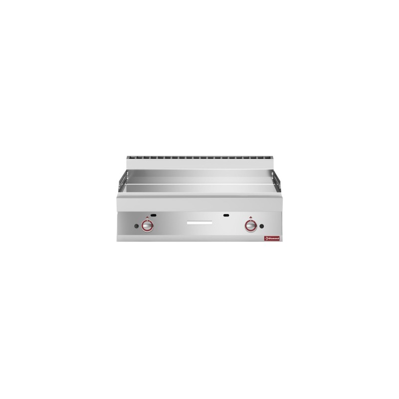 Griddle mit Stahlplatte, glatt G65-PL10T-N Tischgrill