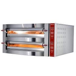 Pizzaofen BREIT für 6+6 Pizzen Ø 350 mm GDX12-35-LDP Pizzaöfen