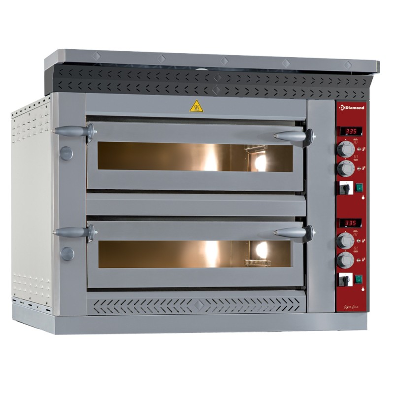 Pizzaofen für 9+9 Pizzen Ø 350 mm LD18-35-N Pizzaöfen