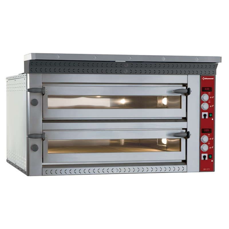 Pizzaofen für 4+4 Pizzen Ø 350 mm LD8-35-N Pizzaöfen