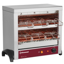 Quarzröhren Toaster mit 6 Zangen M6-TOSTI-N Toaster