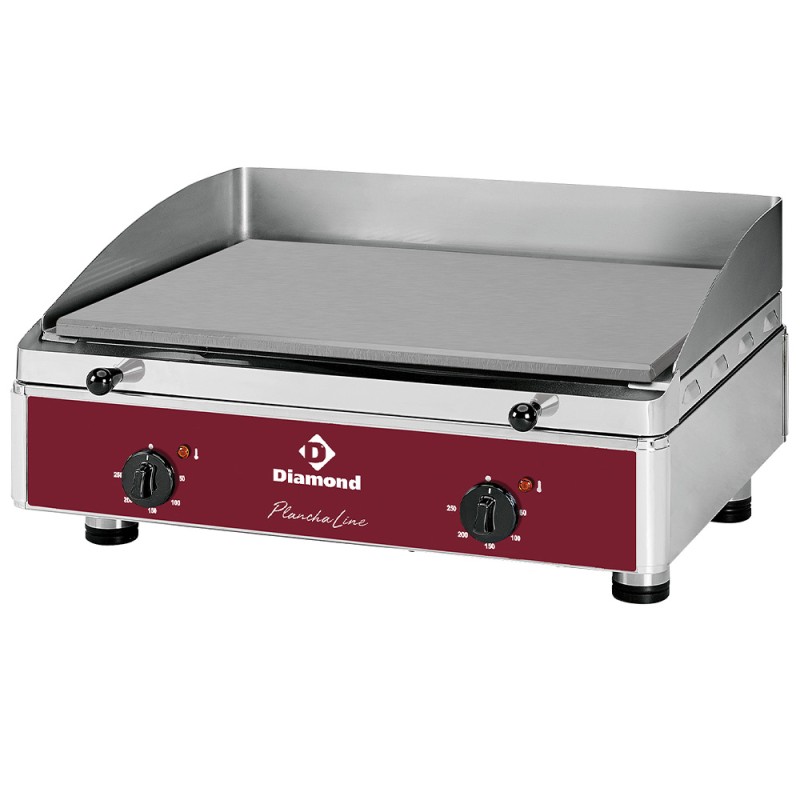 Plancha Tischgrill mit Stahlplatte - ELEKTRO PLANCHA-2EL-N Tischgrill