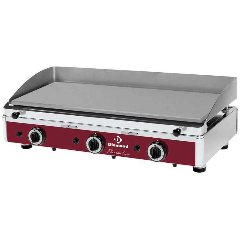 Plancha Tischgrill mit Stahlplatte - GAS PLANCHA-3-N Tischgrill