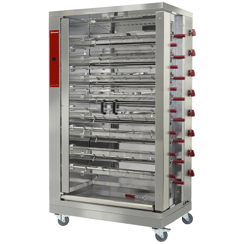 Rôtisserie mit 15 Spiessen RVG-152-CM Hähnchengrill