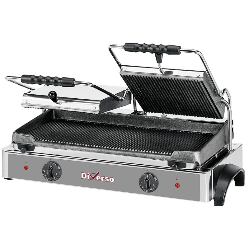 Paninigrill mit Gusseisenplatten PROMO-136 SONDERAKTION Kochen