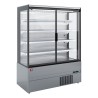 Wandkühlregal INOX mit Flügeltür - B 900 mm MML09-FX Wandkühlregale