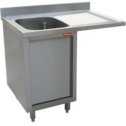 Spülschrank für Untertischspülmaschine - B 1400 mm L1411VD-AS-D Spültische/-schränke