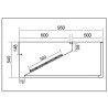 Kastenwandhaube B 5500 mm KWH/5505 Kasten-Wandhauben