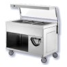 Speisenausgabe 3x GN 1/1 - T° +30°/+90°C MOBIL-58 Buffet warm