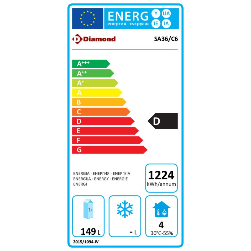 Kühltisch mit 6 Schubladen GN 1/1 SA36-C6 Kühl- & Tiefkühltisch