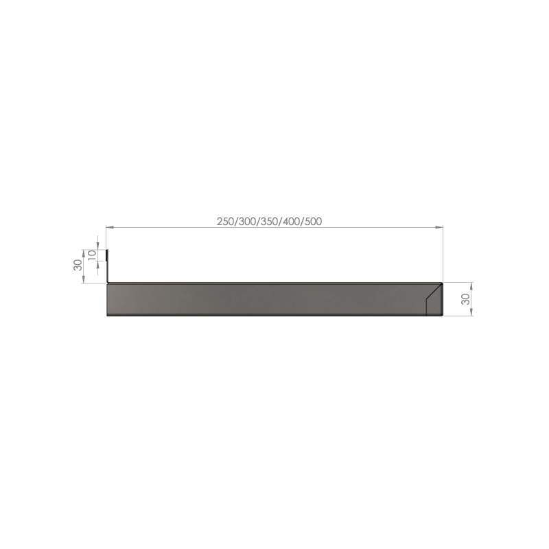 Wandbord 600 x 300 mm WBN/0630 Wandborde