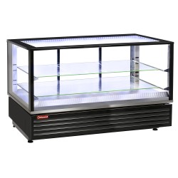 Beheizte Vitrine EN/GN +20°/+90°C VHDG-B1 Vitrinen warm