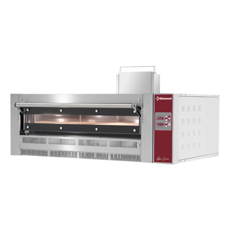 Gas Pizzaofen für 9 Pizzen Ø 350 mm GL9-35-D Pizzaöfen