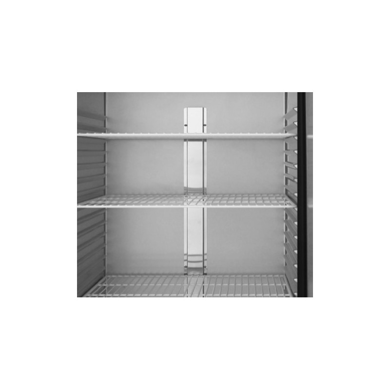 1-türiger Umluft Kühlschrank 552L GN2/1 - R600a ICE-40-KS Kühl- & Tiefkühlschrank