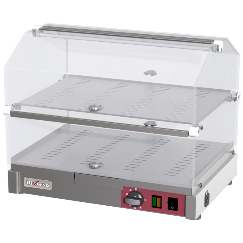 Gebäckvitrine beheizt T° +30°/+60°C PROMO-263 SONDERAKTION Kochen