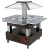 Salatbar 4x GN 1/1 H 150 mm CSB-4D-B1-R2 Buffet kalt