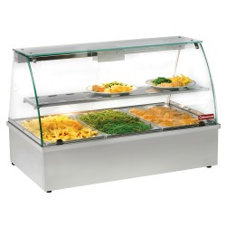 Bainmarie Vitrine 3x GN 1/1 VBE-311 Bainmarie